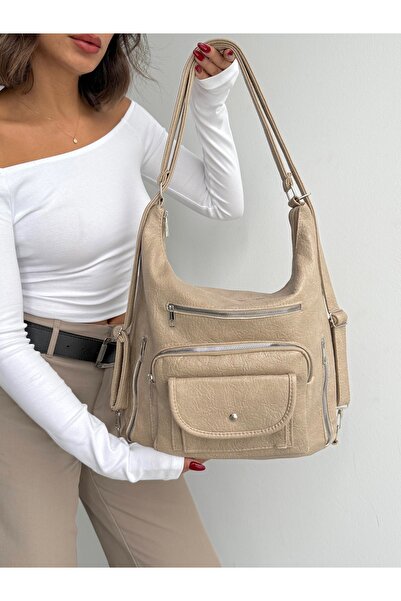 KIRASE NOU MODEL CU CAPAC PIELE MOALE DE CALITATE, GEANTĂ DE SPATE ȘI GEANTĂ ...