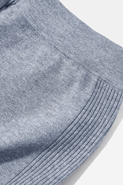 W Collection Anthracite Melange Knitwear Trousers