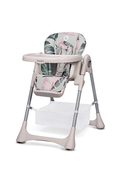 Lionelo Dining chair, Lionelo, Zanna, Adjustable, 4 Height Positions, Adjustable Backrest, Foldable, Pink