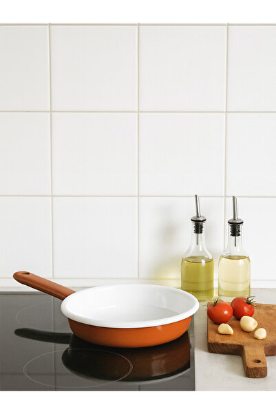 Elifle Emaye Tava 18 cm Yemek Tava