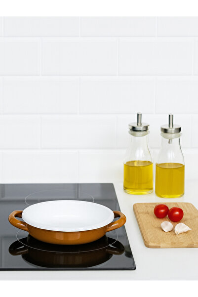 Elifle Emaye Sahan 18 cm Yumurta Pişirme Mutfak