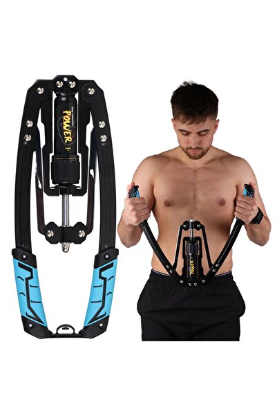 shumee Expander gripper for arm and chest exercises, hydraulic, adjustable 10-200 kg
