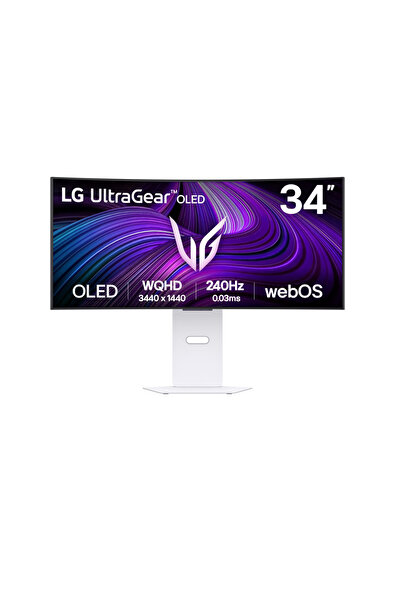 Other Monitor OLED LG de 34" 21:9 240Hz 3440x1440 Alb