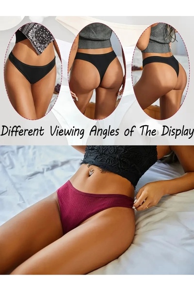 PICADİLİ Set 6 perechi de chiloti pentru dama, CH078, Multicolor