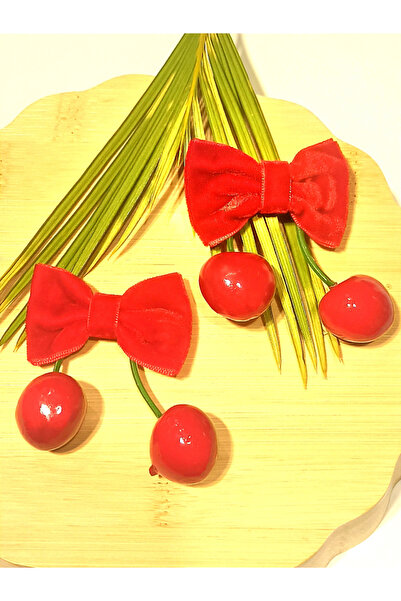 Monalisa Home مشبك ملون فاخر على شكل كرز