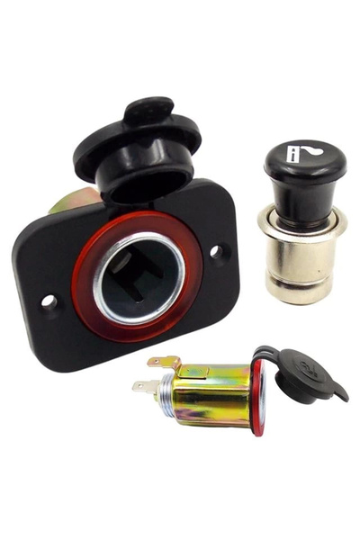 Powermaster IC-246B-6 12 Volt 10 Amper Araba Çakmaklık Şarj Soketi