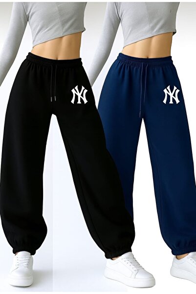 Le Vion ΓΥΝΑΙΚΕΙΑ ΦΟΡΜΑ JOGGER ΜΕ ΔΙΠΛΗ ΣΤΑΜΠΑ NY