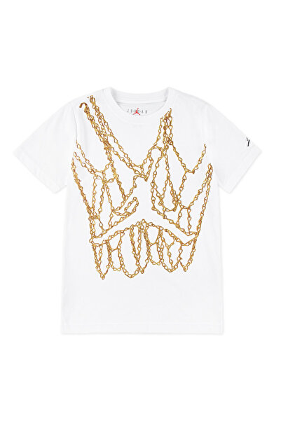 Nike ΠΑΙΔΙΚΟ ΜΠΟΥΜΕΛΟ ΒΑΜΒΑΚΙ ΜΕ ΑΛΥΣΙΔΑ ΛΕΥΚΟ ΧΡΥΣΟ JORDAN 95D627