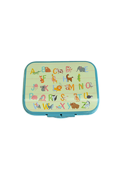 Titiz Plastik Onyx Good Food Patterned Lockable Lunch Box - 1000 ml