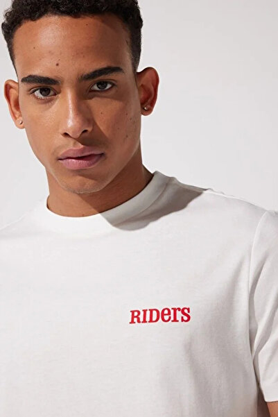 Lee Ανδρικό μπλουζάκι από βαμβακερό μπλουζάκι με κανονική εφαρμογή L231710 100