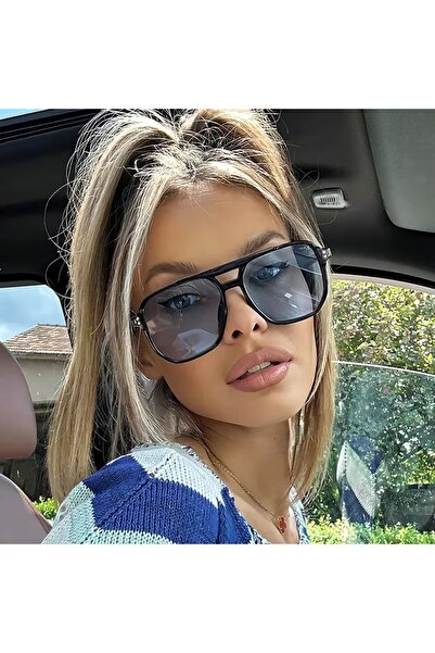 PICADİLİ Ochelari de soare pentru femei, SG146, Negru/Albastru