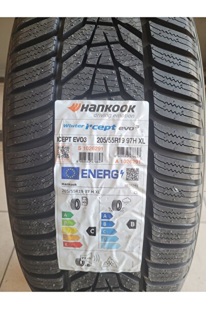 Hankook 205/55R19 Winter I-cept Evo3 W330 97H XL Set Olarak(4 ADET) 2025 Üretim*