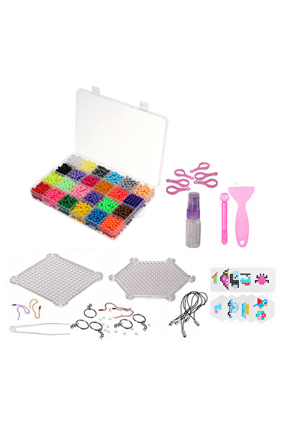 zola Set de mărgele creative Splash Beadys, 2800 de piese, cutie de depozitare