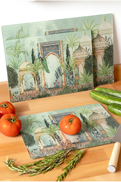 FH finehome Temple Glass Cutting Board 20X30