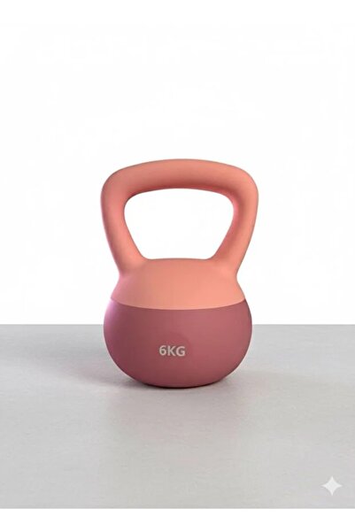 VAYNE 6 Kg Soft Kettlebell - Yumuşak Tabanlı, Darbeye Dayanıklı, Sessiz Kullanım