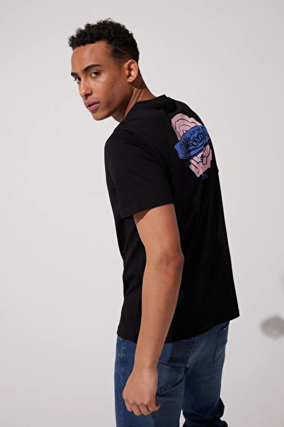 Lee Cotton Regular Fit Crew Neck t Shirt Men's t Shirt L231716 001