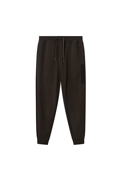 Giordano بنطال رياضي رجالي ضيق من Interlock Pocket