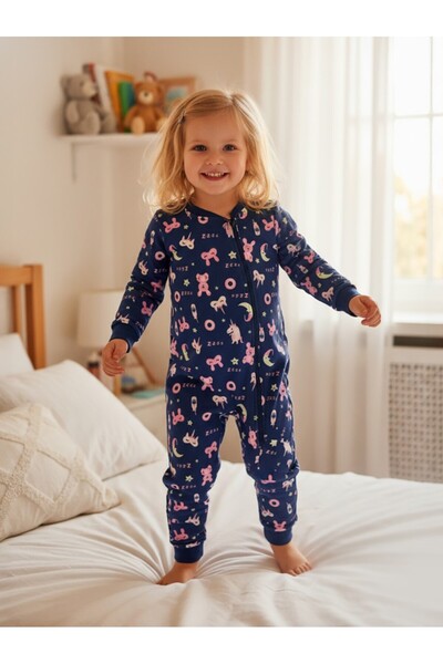 Civil Girls Unicorn and Sleep Empirme 90 Gr 6-9 Years Old Sleeping Bag - Blue 6-7 Years Old