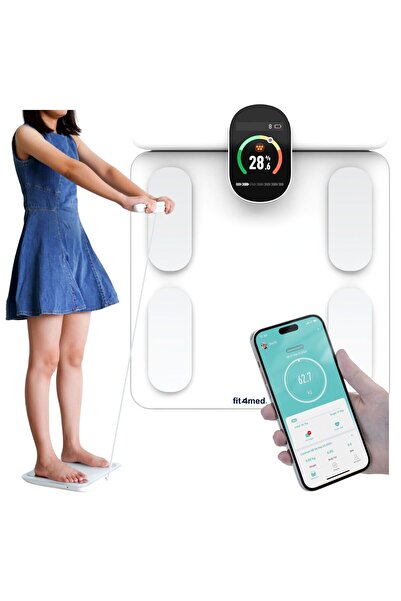 Other Cântar WOBELL cu analiza compoziției corporale, alb, inteligent, conexi...