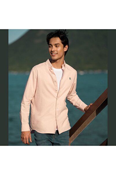 Giordano Men's Lion Oxford Shirt