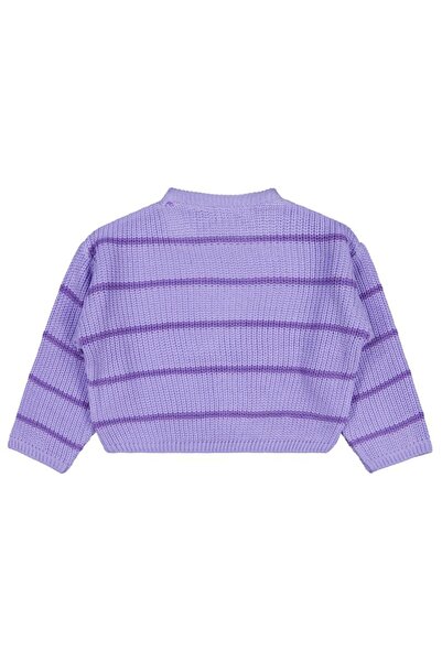 Civil Girls Striped 2-5 Years Old Sweater - Lilac2-3 Years Old