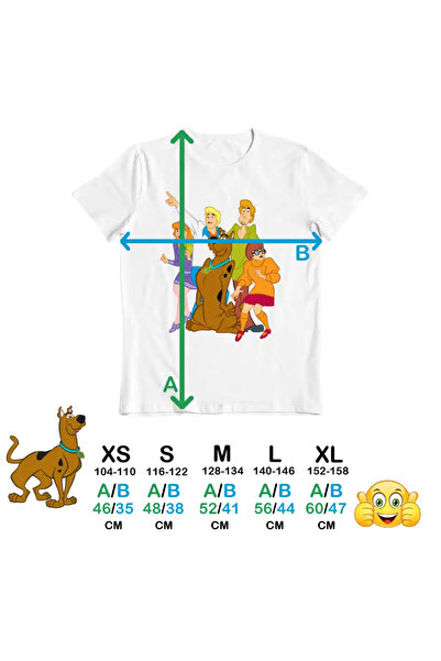 OEM Tricou Copii Fete Scooby Doo Mystery Team