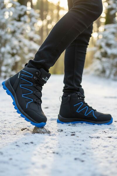 Deri De Luxe Ανδρικές μπότες πεζοπορίας εξωτερικού χώρου