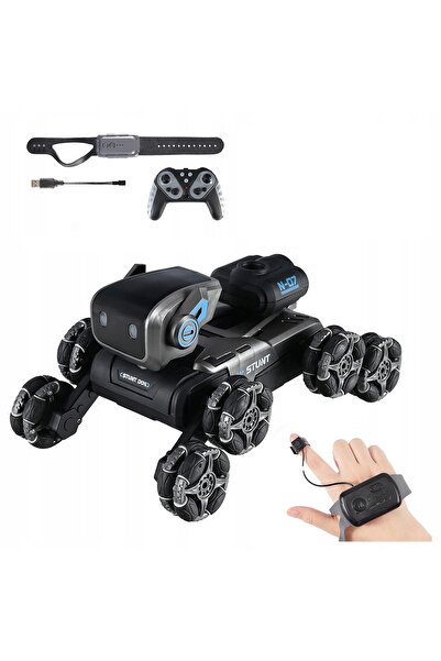 zola Caine robot cu telecomanda,cu efecte luminoase si sonore,8 roti,rotire 3...