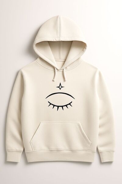 ADAMARA هودي Urban Comfort مصنوع من القطن بنسبة 100%