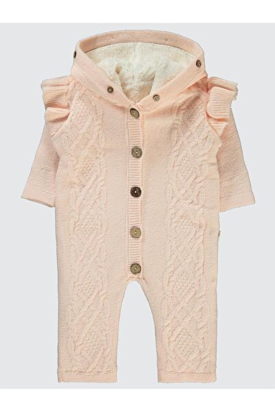 Civil Baby بدلة محبوكة من الصوف للأطفال من 6 إلى 18 شهرًا - لون بودرة للأطفال...