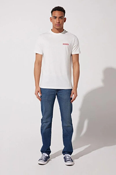 Lee Ανδρικό μπλουζάκι από βαμβακερό μπλουζάκι με κανονική εφαρμογή L231710 100