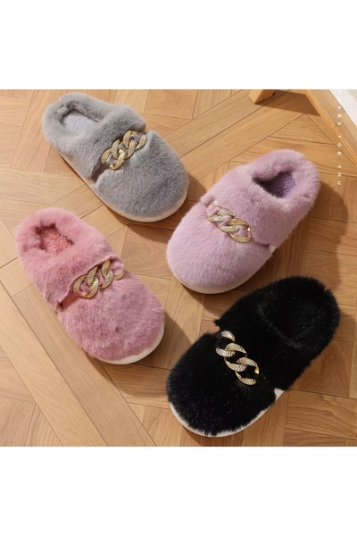 OEM Αφράτες και ζεστές παντόφλες για γυναίκες, A-668