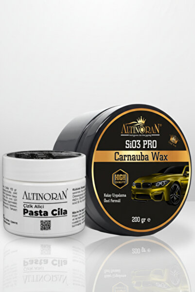 Altınoran Çizik Giderici Pasta Cila 150gr & Sio3 Seramik Wax 200gr | Boya Kor...
