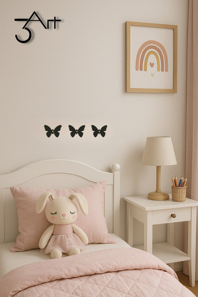 3art Metal Children's Room Coat Rack – Cute Animal-Shaped Metal Coat Rack – Montessori Organization Product