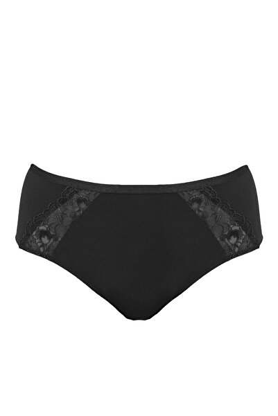 ESOTIQ Women's High Waist Briefs 2-Pack Seamless Slimming Effect Floral Lace Comfortable Panties | Bethany