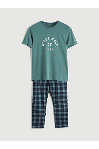 LC Waikiki Standard Mold Men's Pajama Set
