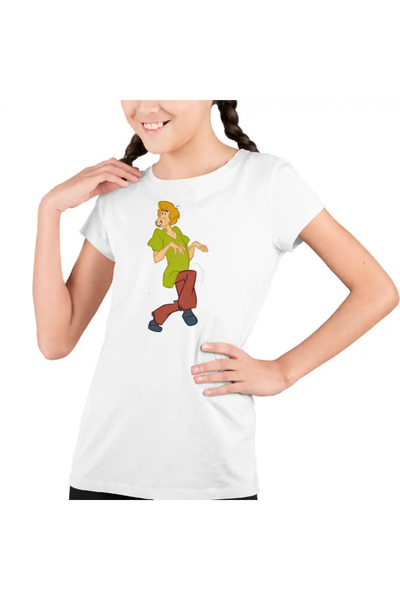 OEM Tricou Copii Fete Scooby Doo Shaggy Rogers