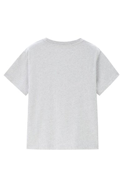 Giordano Women's Relaxed Fit Printed Crew Neck Cotton Tee | KR Collection