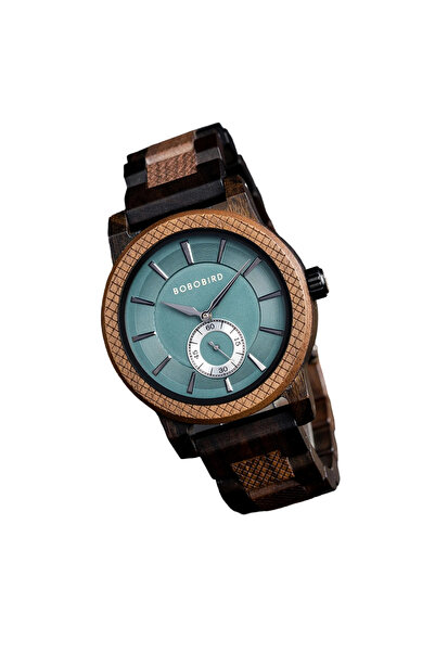 Bobo Bird Ceas de mână bărbătesc cuarț, analogic, din lemn, business