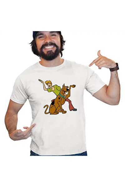 OEM Tricou Barbati ScoobyDoo Shaggy Saluta Joaca