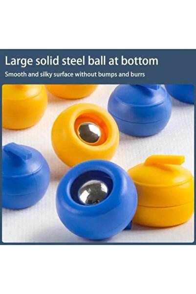 dalimag Tabletop Curling Game, Fun Competition, Parents and Kids,