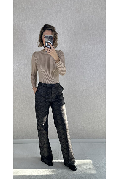 Gardropmikseri Piton Desen Ceket Pantolon Takım