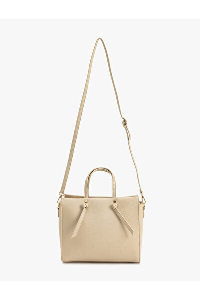 Koton Geantă tote cu curea și mâner din piele artificială cu fermoar