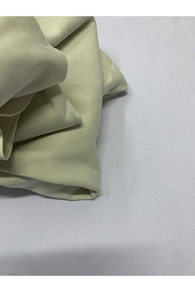 Yiğit Kumaş Χειμερινό χτενισμένο βαμβακερό ύφασμα, Τεμάχιο 60x180 cm Κρεμ Χρώμα