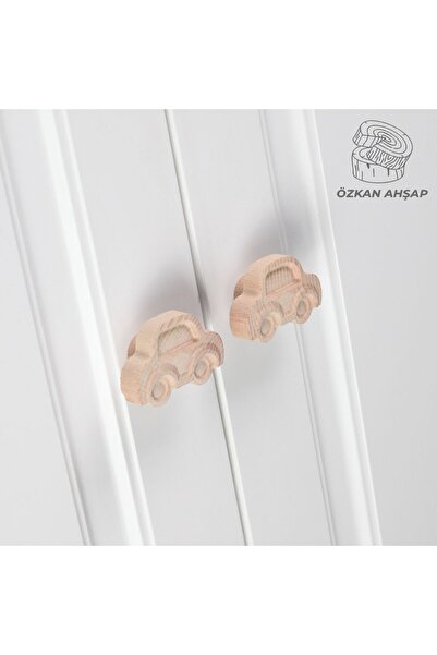 KOÇSAN Mâner din lemn pentru mașină, mobilier de bucătărie de lux, mâner pentru sertar dulap (1 buc)