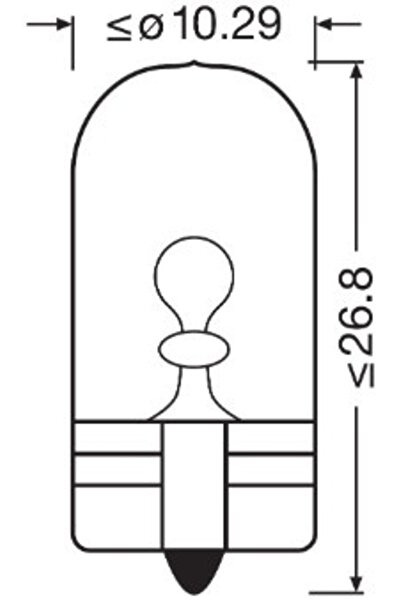 ams-OSRAM BULB 12V WY5W ORIGINAL SET 10 PCS OSRAM