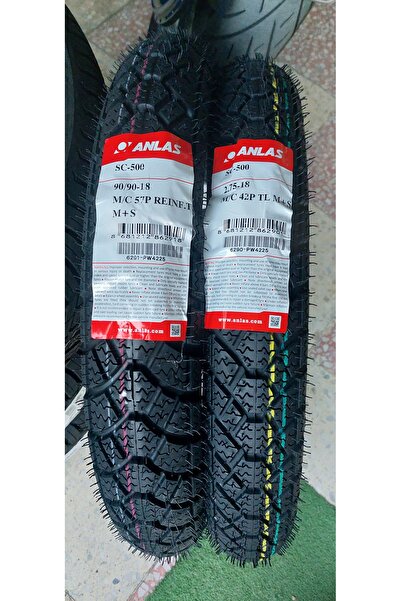 ANLAS 2.75-18 M/C 42P M+S TLve90/90-18 M/C 57P M+S TL REINF wınter 2 kış ön arka 2025 üretim