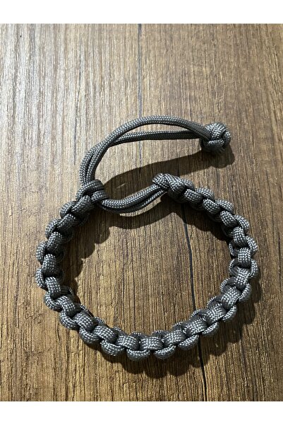 PARACORD Gri Bileklik