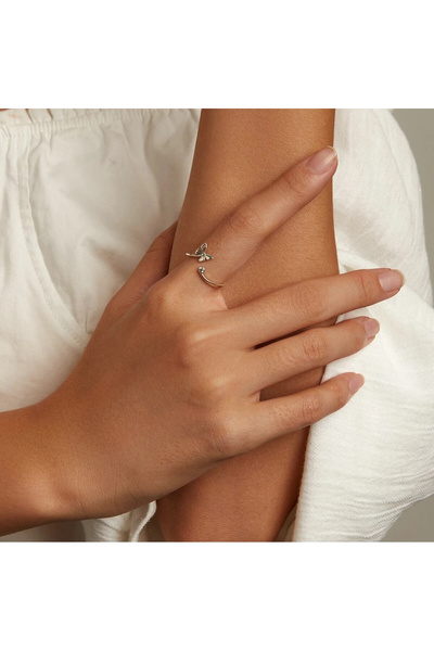 Bijuterii Nadiela Inel reglabil din Argint 925 - Fluturas