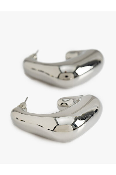 Koton Büyük Boy Geometrik Halka Küpe